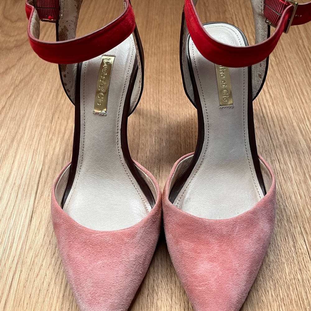 Louise et Cie Esperance ankle strap heels